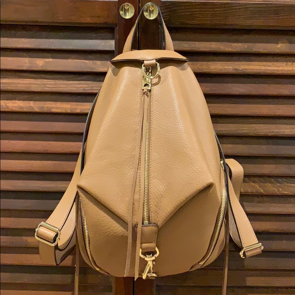 Rebecca Minkoff Large Julian Backpack in Almond